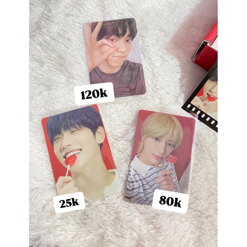 PHOTOCARD PC SOOBIN BEOMGYU POB LOVER TXT TOMORROW X TOGETHER OFFICIAL