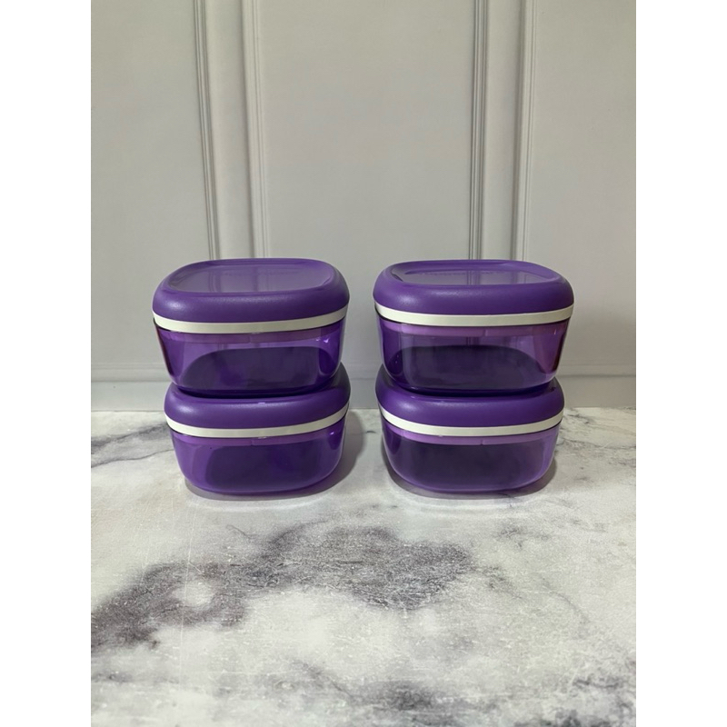 crystal canister tupperware
