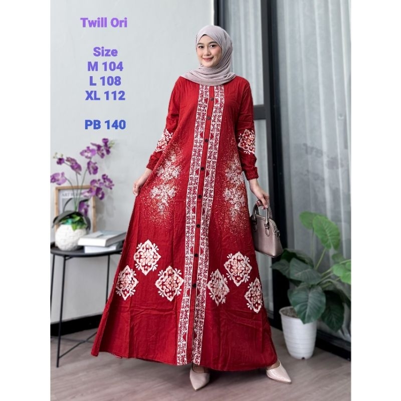 Gamis Twill Ori Premium