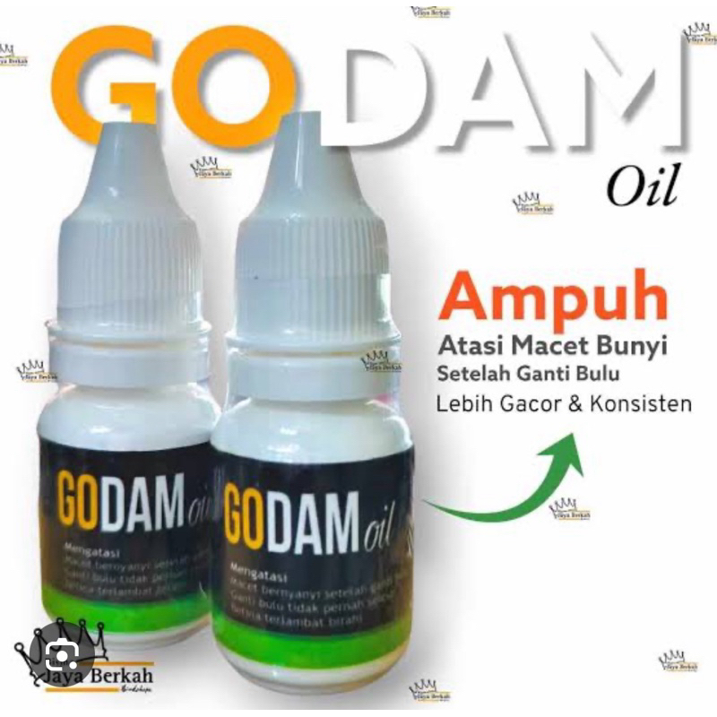 GODAM OIL HIGH METABOLISME GODAM VITAMIN DOSIS TINGGI PENGGACOR BURUNG KICAU MURAI C IJO KENARI