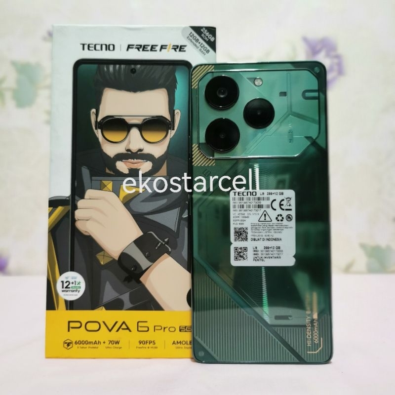 TECNO POVA 6 PRO 5G 12+12/256GB SECOND