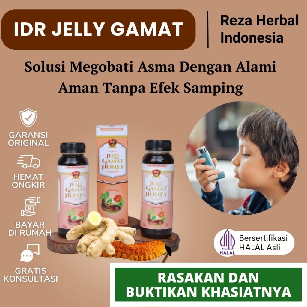 Obat Asma - IDR Jelly Gamat - Testimoni Terbukti 100 %