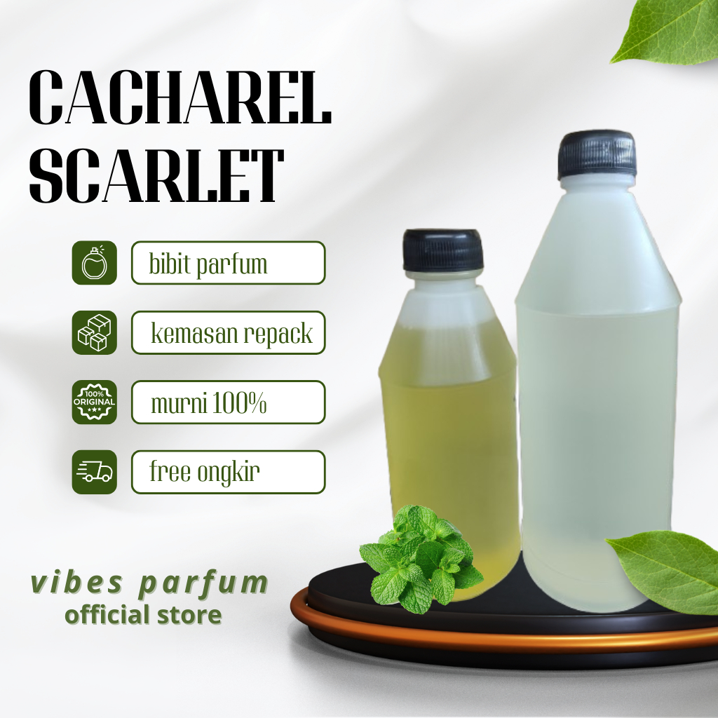 Bibit Parfum - Cacharel Scarlet - kemasan repack 100ml