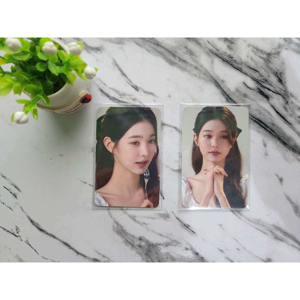 [READY STOCK] WONYOUNG IVE IZONE PHOTOCARD PC OFFICIAL HAPPA KRISTIN VERSION