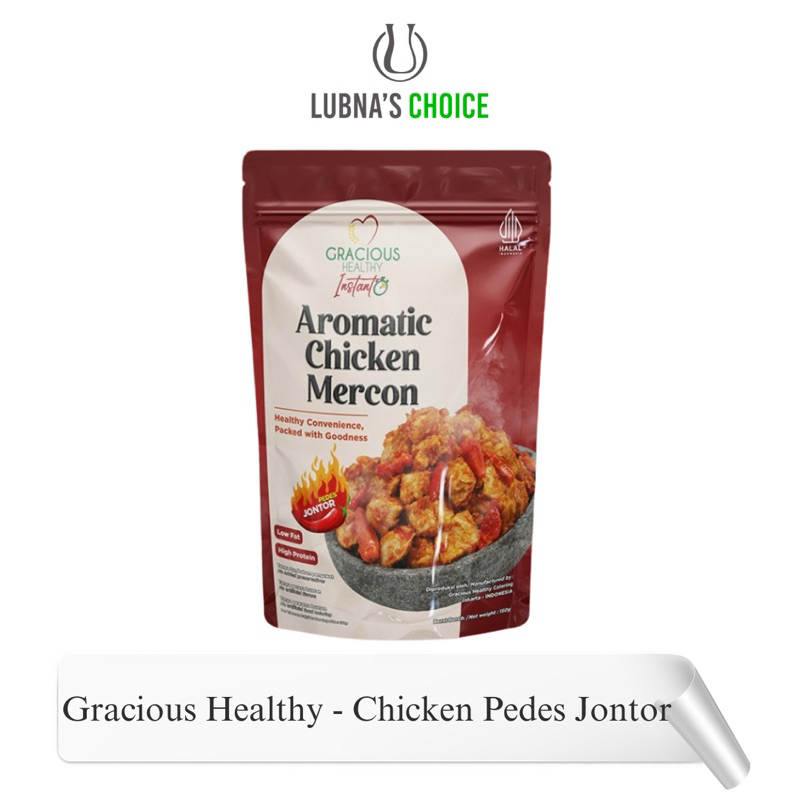 

Gracious Healthy Makanan Diet Instan - Chicken Mercon Jontor