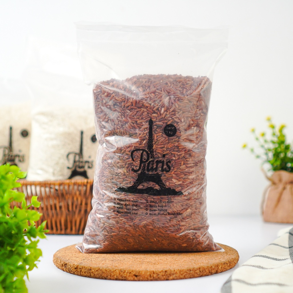 

Beras Merah Super Cap Paris 5 Kg || Makmur Abadi Official Store