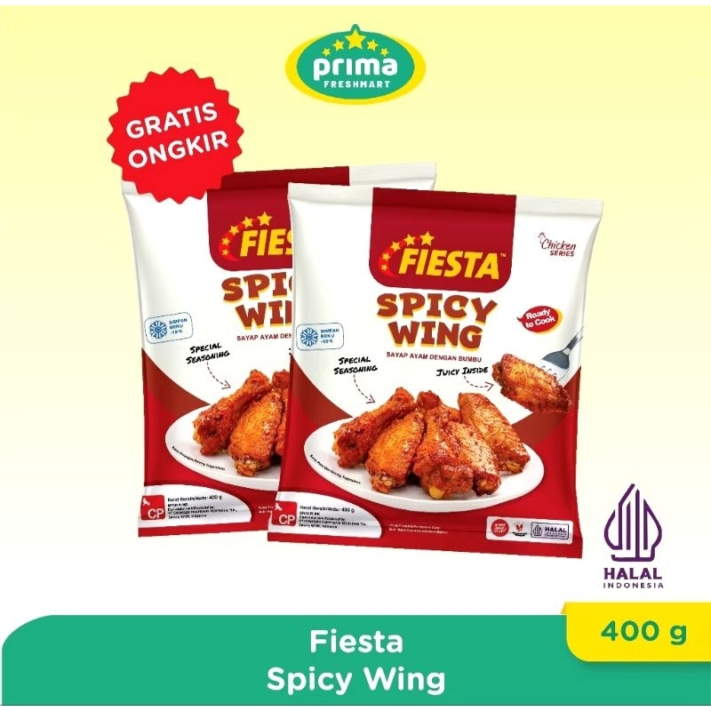 

Fiesta Spicy Wing 400 gram