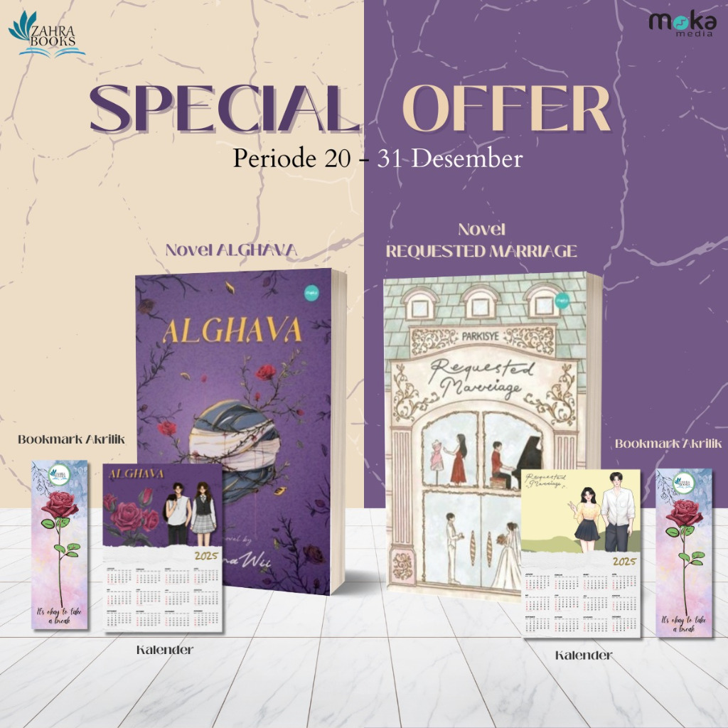 Special Offer Novel Alghava  dan Requested Marriage