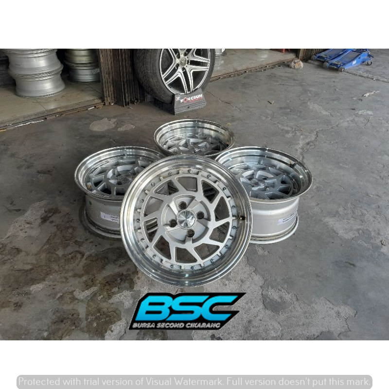 Velg Racing Celong Bekas R16 HSR Namrole 4x100 Ring 16 Buat Yaris Jazz Sigra Calya Vios Mobilio Rock