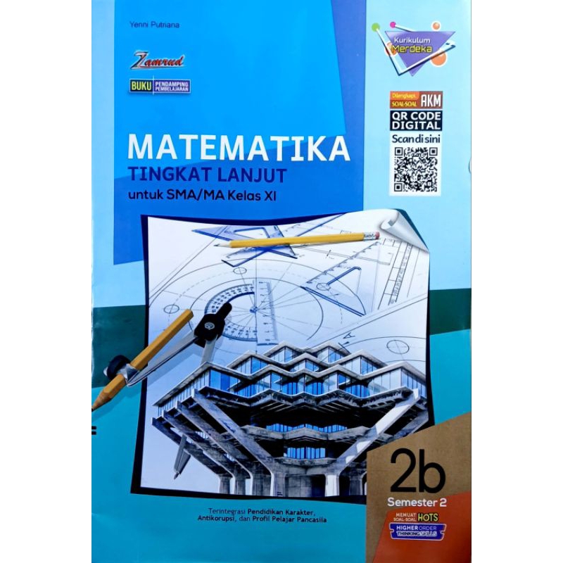 BUKU LKS ZAMRUD SMA MA MATEMATIKA TINGKAT LANJUT KELAS 11 SEMESTER 2 GENAP TA 2024/2025 KURIKULUM ME