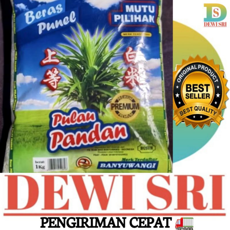 

Beras PULAU PANDAN 1Kg Beras Premium Packing Pabrik