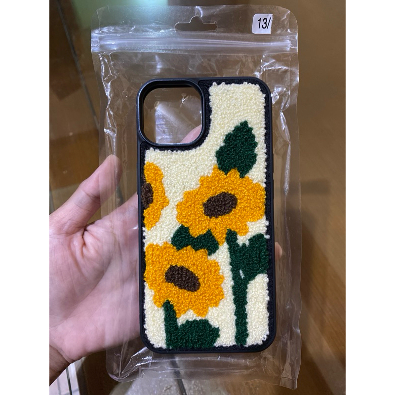 CASE BACK SOFT BLUDRU WOOL KNIT (CASE IPHONE 13)