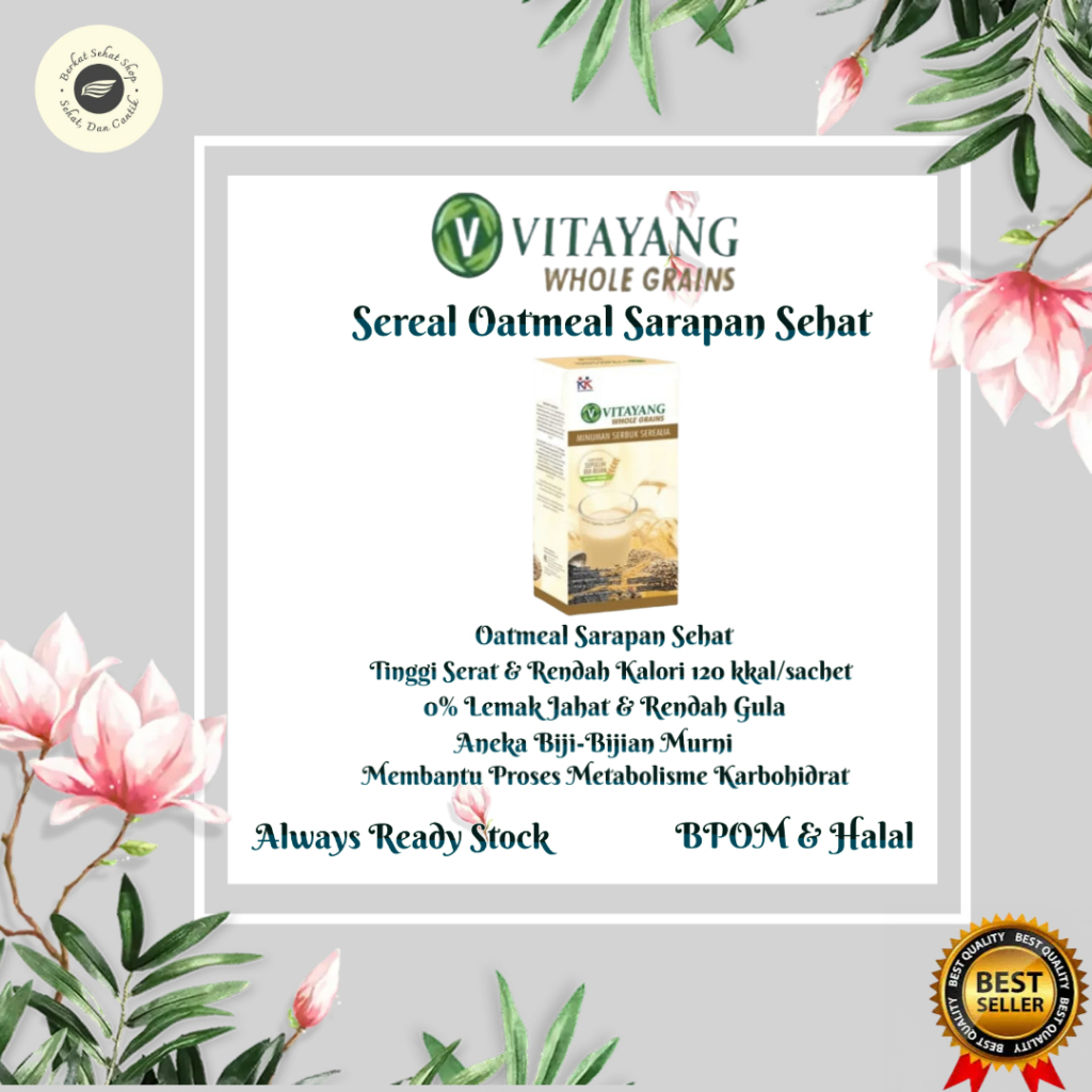 

Vitayang Whole Grains Sereal Efektif untuk Menurunkan Diabetes