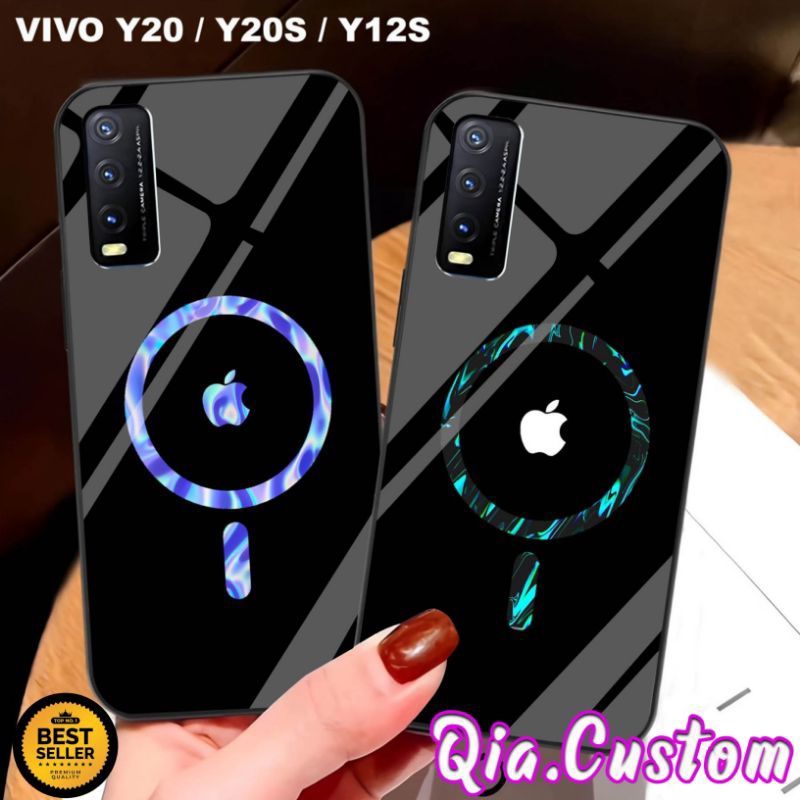 Promo Case Glossy Vivo Y20 Y20s Y12s Terbaru , Case Glossy Kilau Vivo Y20 Y20s Y12s , pelindung Hp V