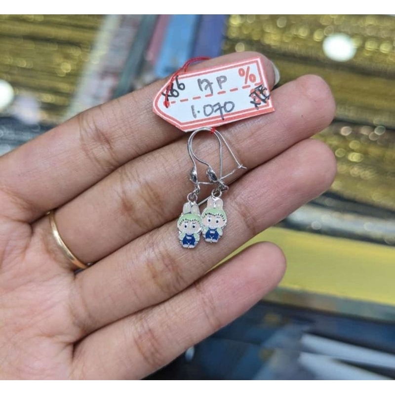 Anting emas 75 labubu