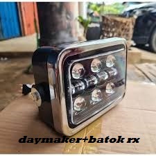 lampu depan DAYMAKER KOTAK + BATOK pnp gl 100 gl max gl pro Honda win rx king