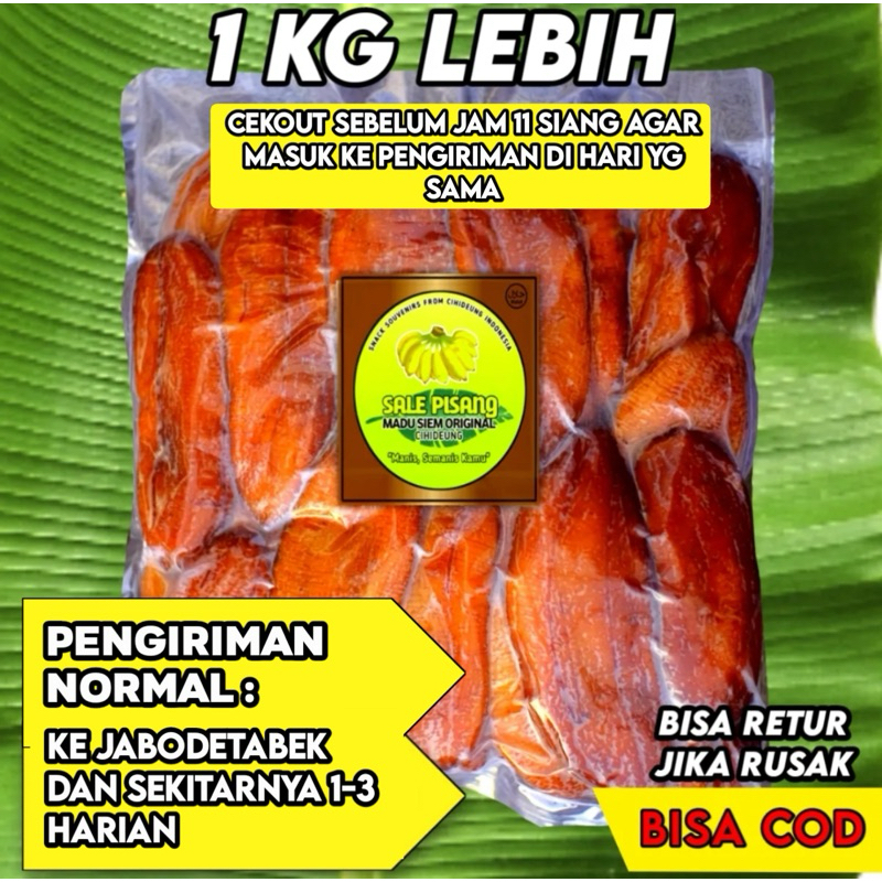 

COD sale pisang 1kg reseller