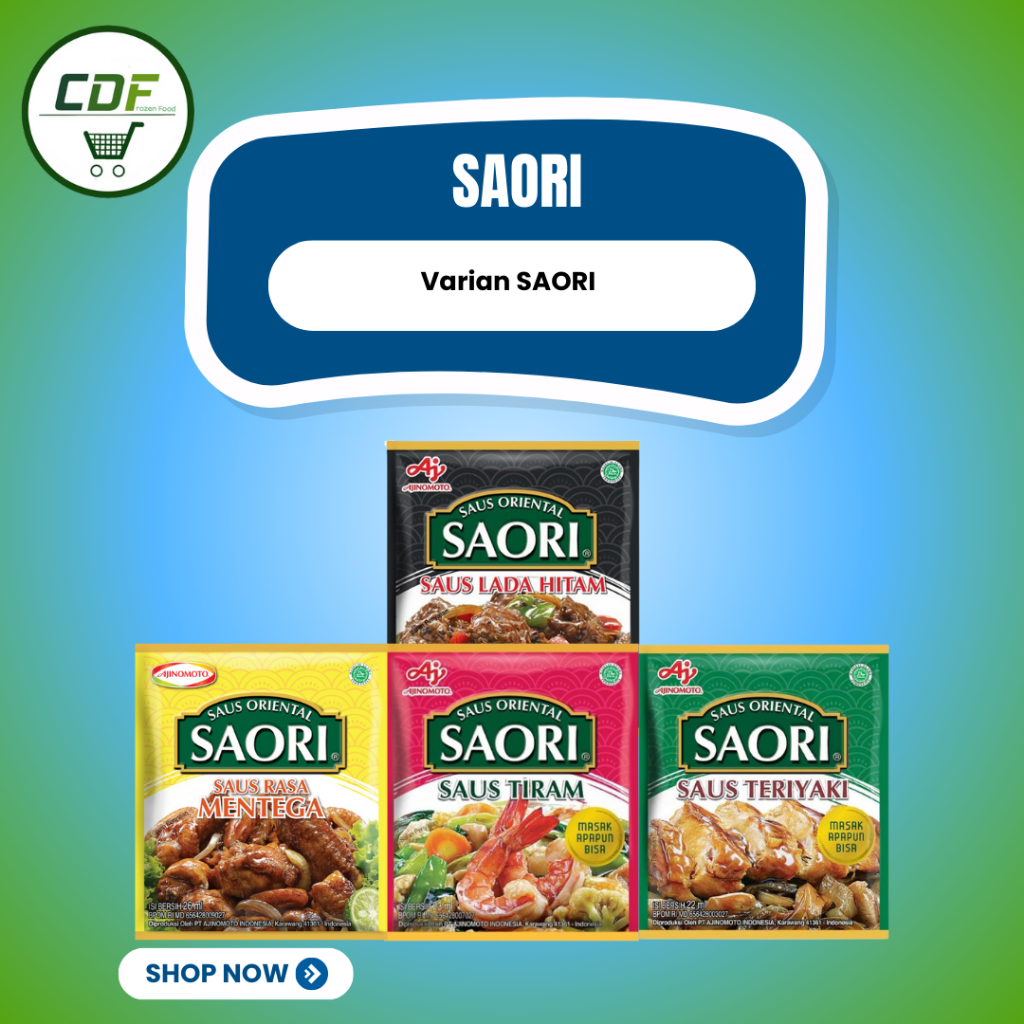 

Varian Produk SAORI Terlengkap dan Termurah