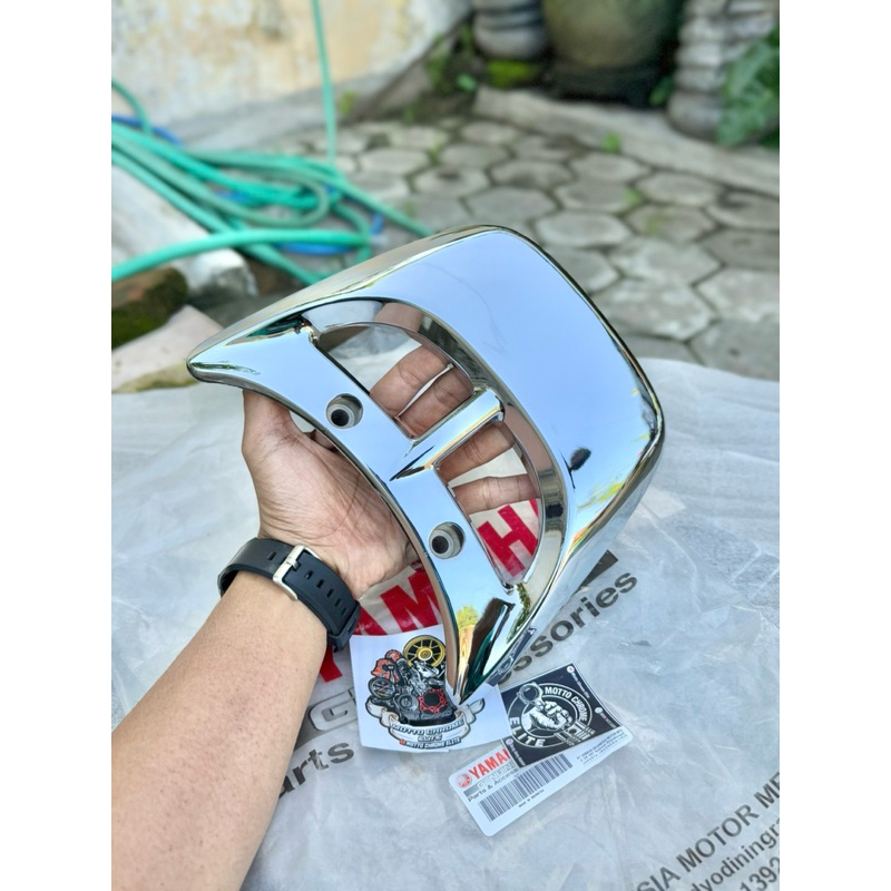ORIGINAL BARU BEGEL BEHEL BELAKANG FIZR F1ZR FIZ R KROM CHROME CROM