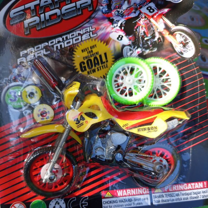 Motor trail mainan anak