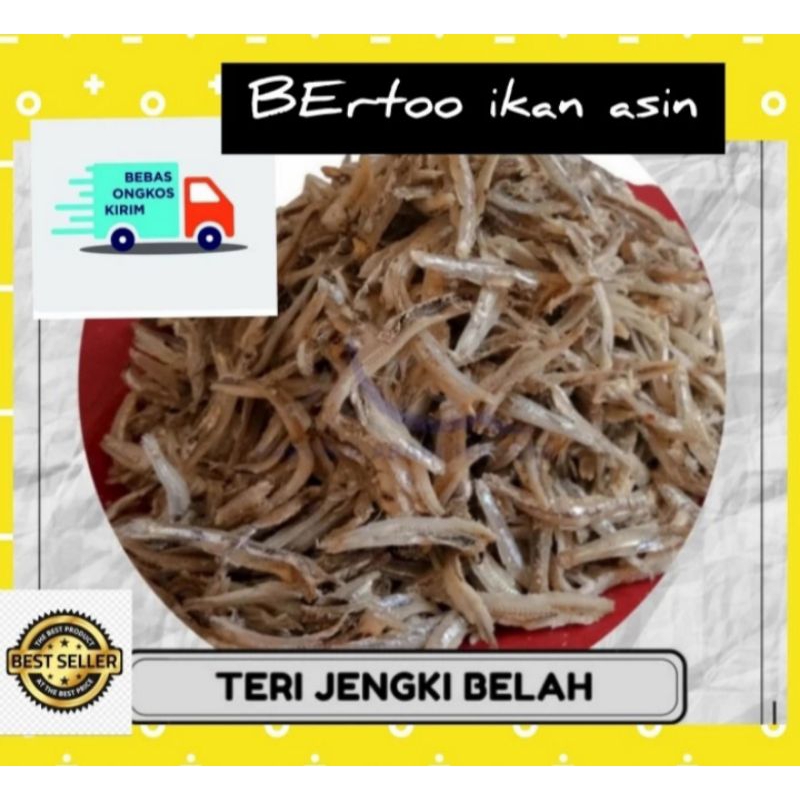 

ikan asin teri belah#teri belah#jengki belah#teri kacang