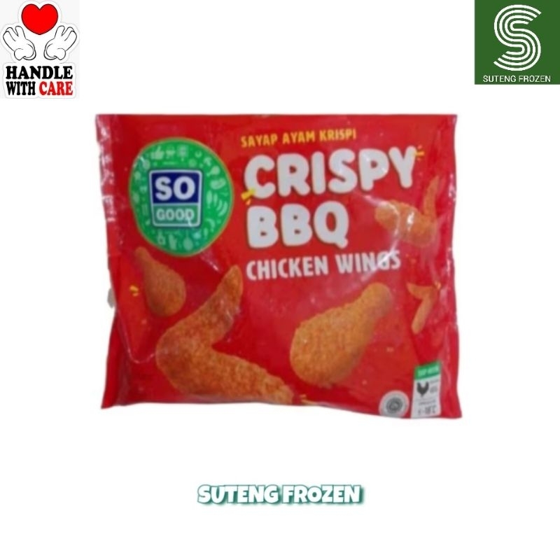 

So good Crispy Bbq Chicken Wing 400 gram