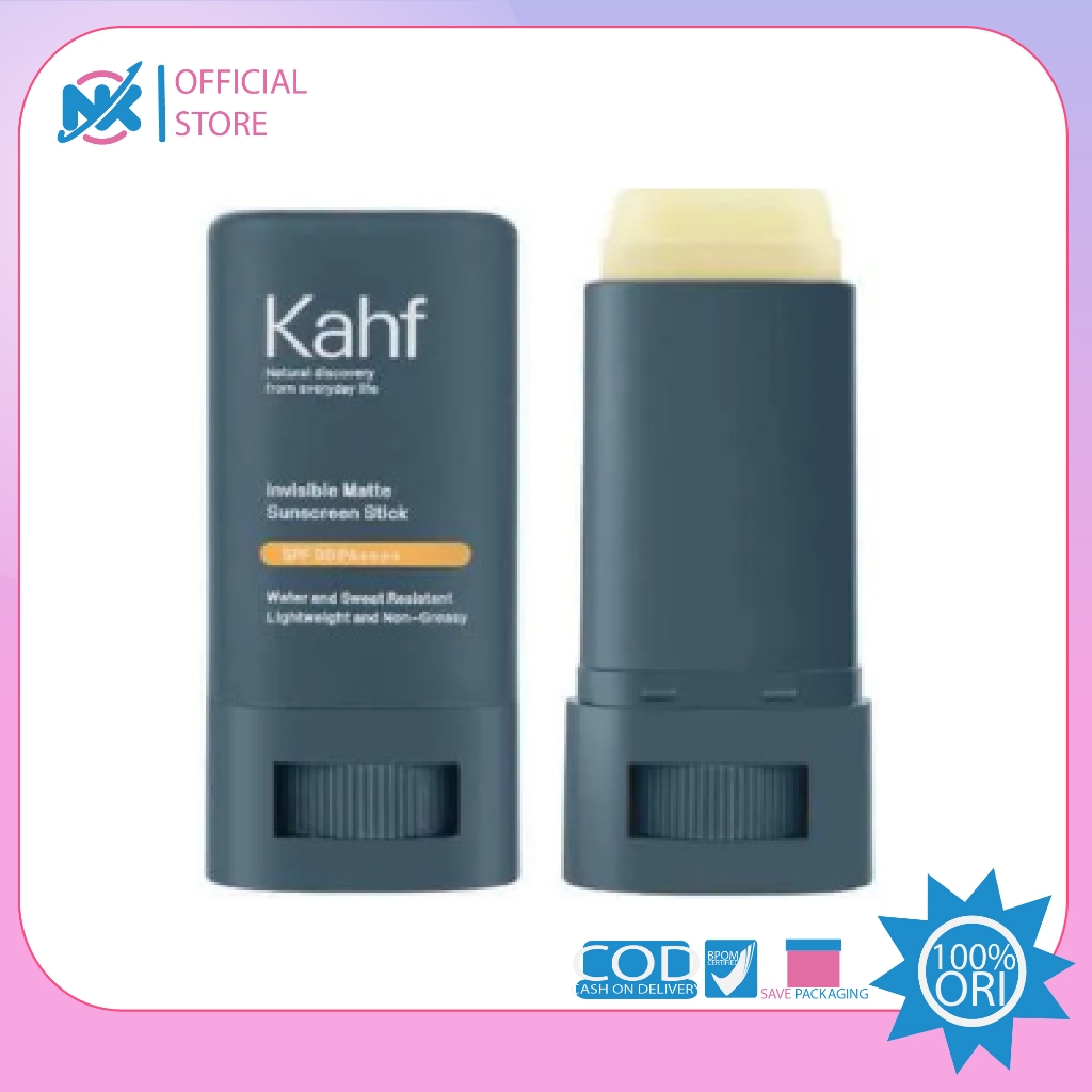 Kahf Invisible Matte Sunscreen Stick 22 gr