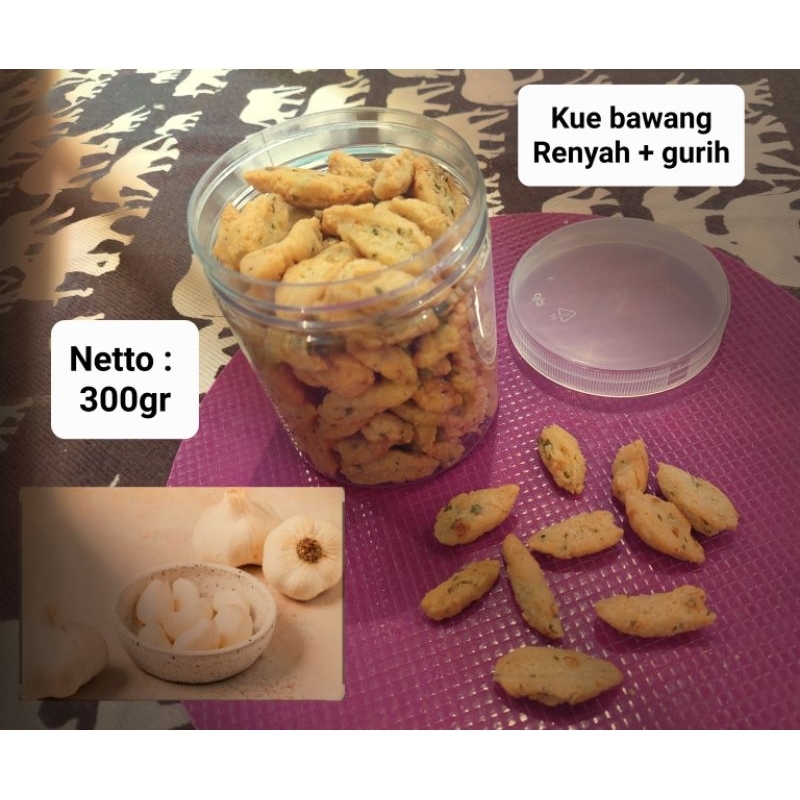 

Kue bawang gunting renyah dan gurih