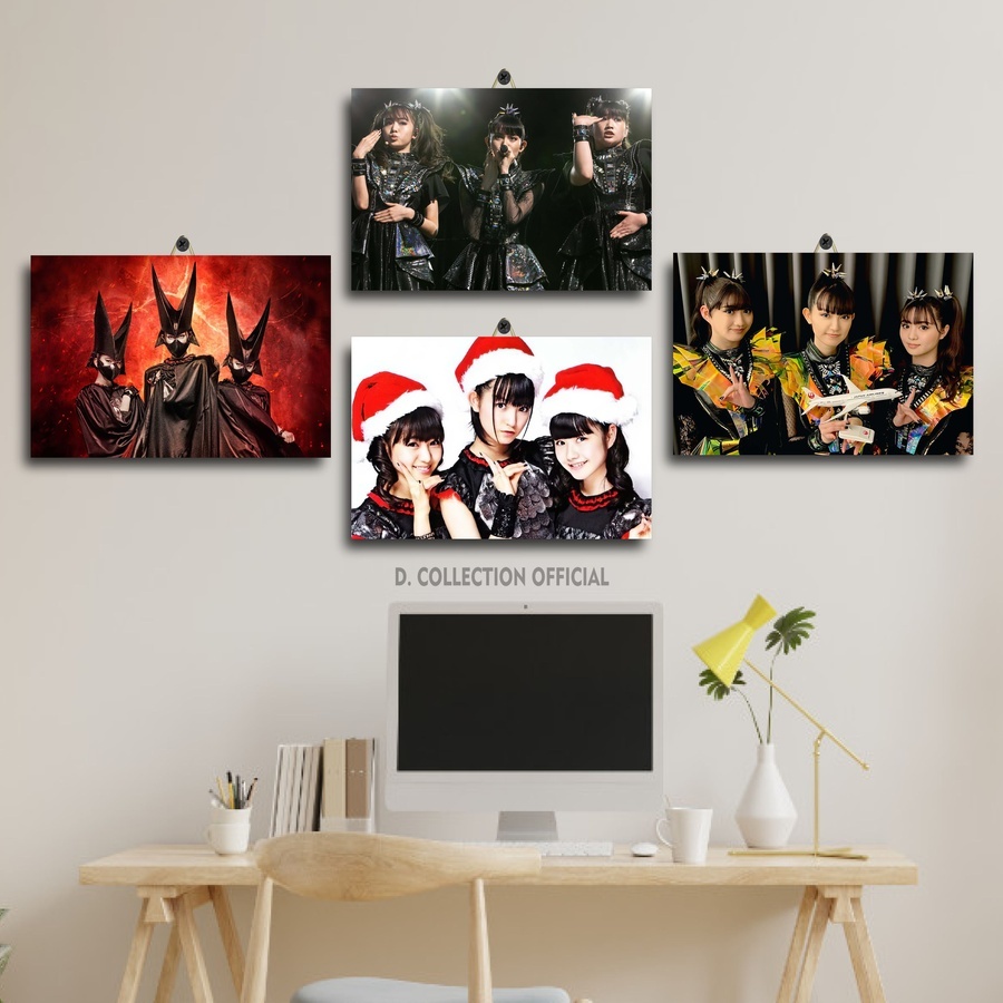 Poster Dinding Vokalis Babymetal | D. Collection Official| Pajangan Kamar Babymetal Band |YEX/ITPUN
