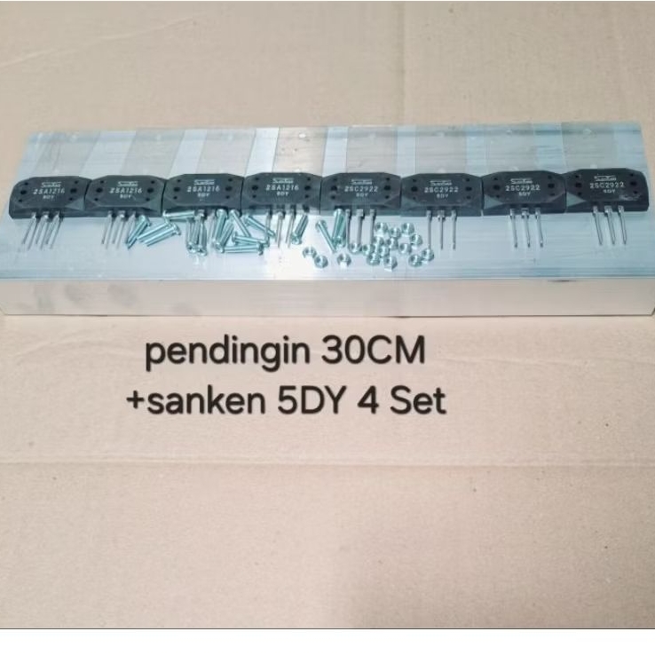 4 SET SANKEN 5DY 1216 2922 + pendingin 30 CM 5 SIRIP