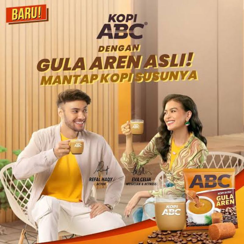 

kopi susu ABC Aren 15 sachet x 27gram