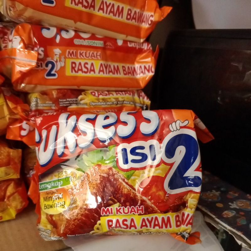 

MIE INSTAN SUKSESS ISI 2 RASA AYAM BAWANG 115g