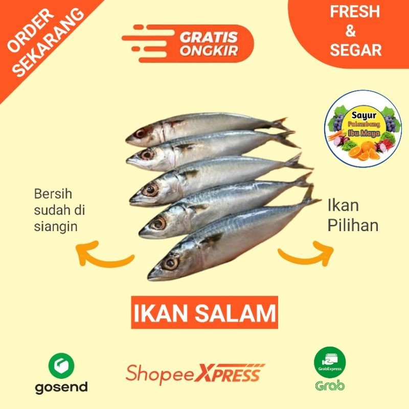 

Ikan salam segar - Sayur Palembang ibu maya