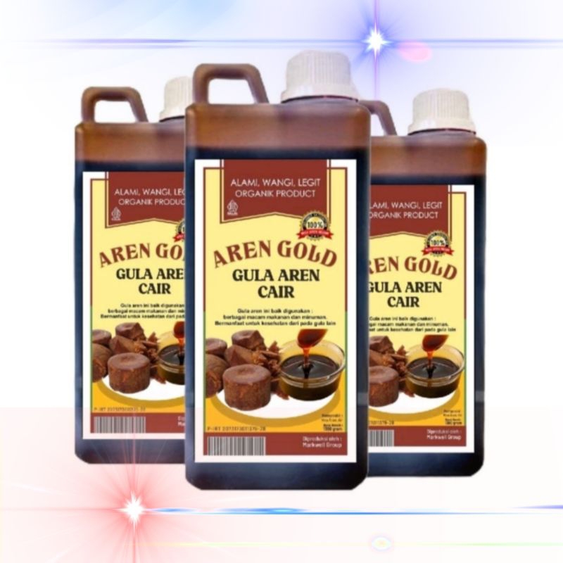 

gula aren cair AREN GOLD 1L