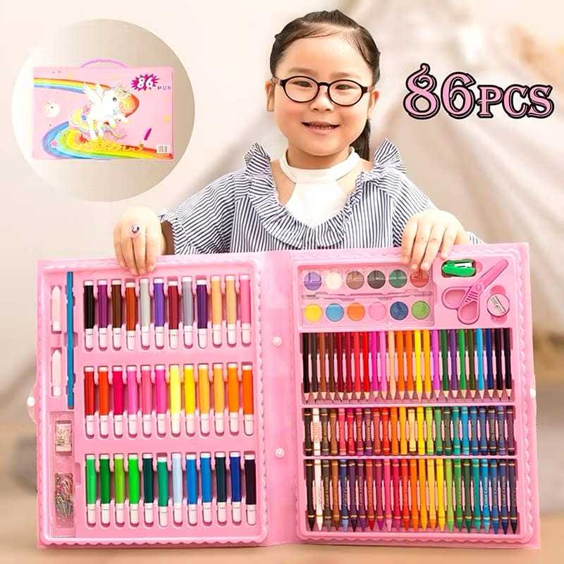 

RB OFS CRAYON ISI 86 PCS CRAYON ANAK SET LENGKAP CRAYON MEWARNAI