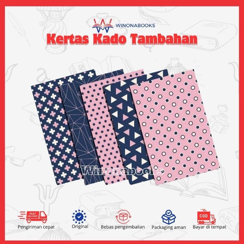 

Ekstra packing paking tambahan plastik kardus wrap buble wrap kertas kado murah meriah bungkus kado paking aman safety tambahan murah winonabooks