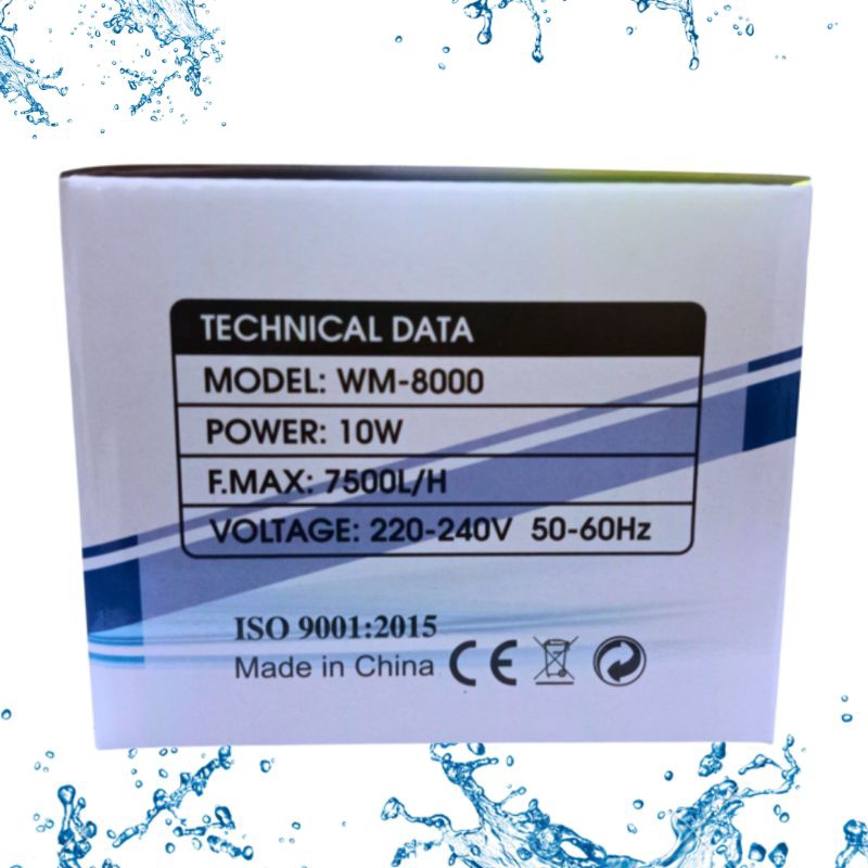 ROSSTON WM 8000 POMPA WAVE MAKER PEMBUAT OMBAK AIR AQUARIUM AQUASCAPE