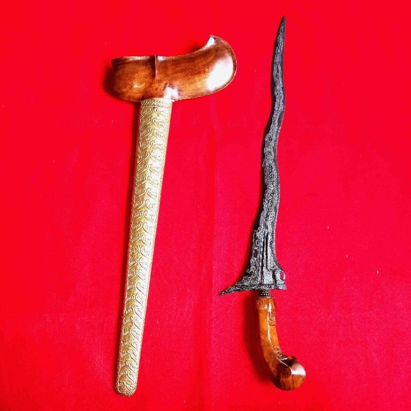 Koleksi Pusaka Antik Keris Pandawa Luk 5 Pedaringan Kebak