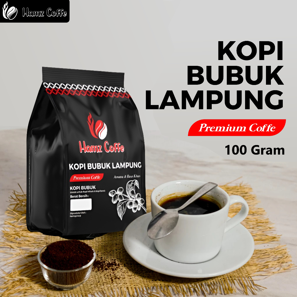 

Hamz Coffee - kopi bubuk lampung fresh premium 100gr