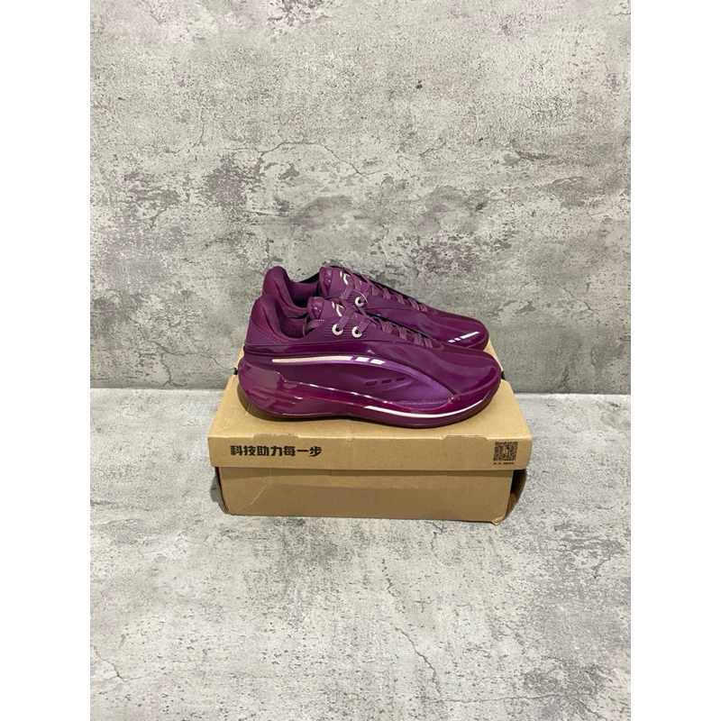 Sepatu Basket Qiaodan FE 2.5 Turbo Purple 44.5