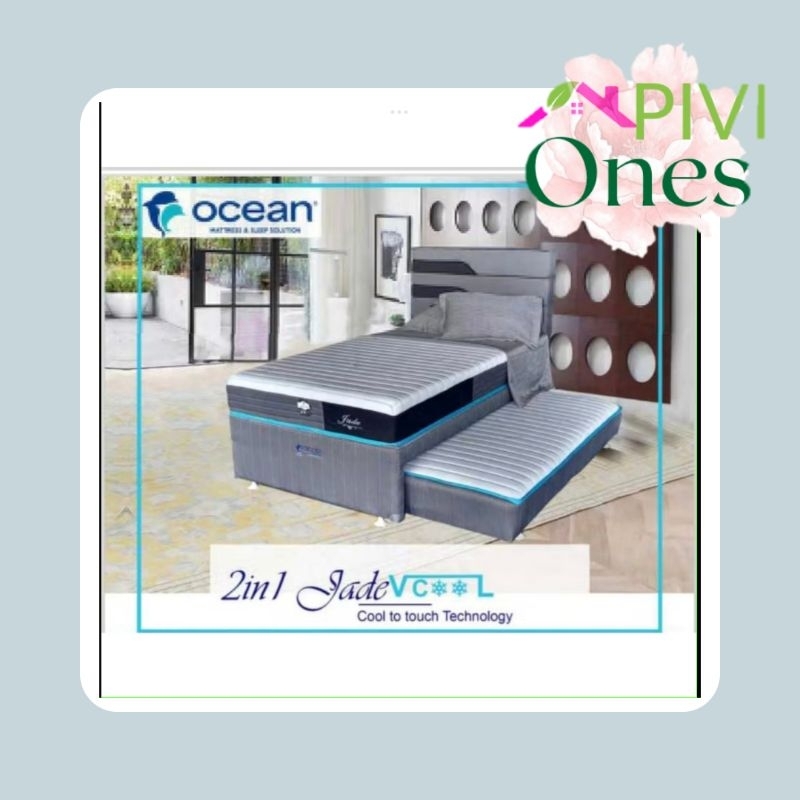 Ocean Springbed 2 in 1 Jade Cooling Bed Sorong Khusus Palembang