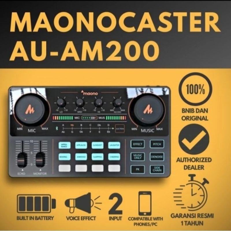 MAONOCASTER AU-AM200 ORIGINAL AMPLIFIER