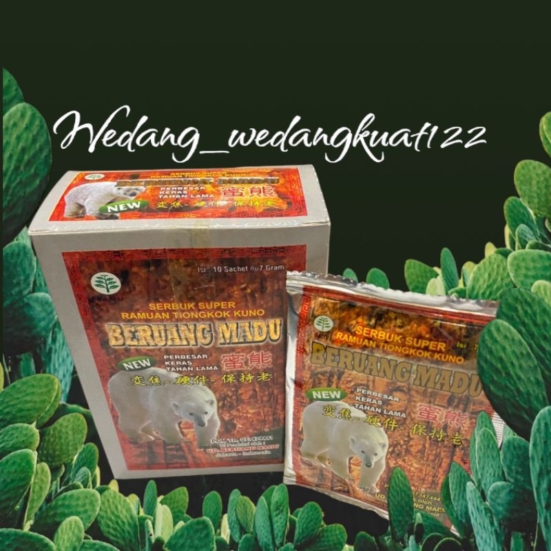 BERUANG MADU SERBUK ASLI