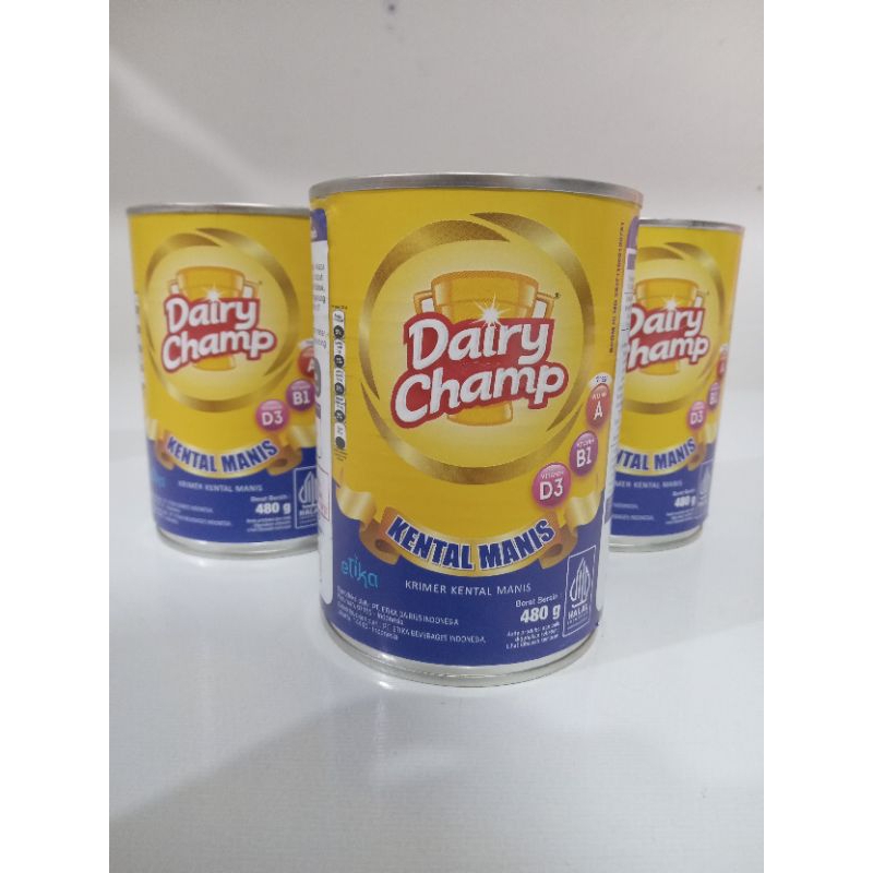 

Dairy champ susu kental manis 480gr