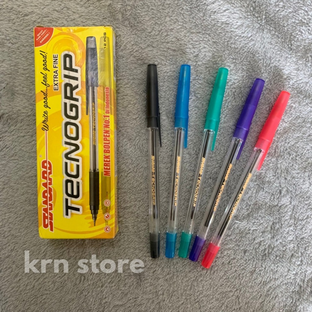 

STANDARD PEN Technogrip//Bolpen Ballpoint Standard//Bulpen Standard Murah//Pulpen Gel Murah