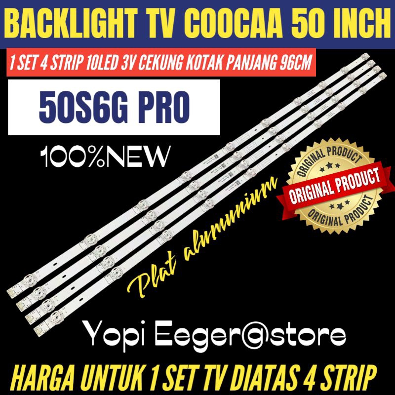 BACKLIGHT TV LED COOCAA 50 INCH 50S6G BACKLIGHT TV LED COOCAA 50 INCH