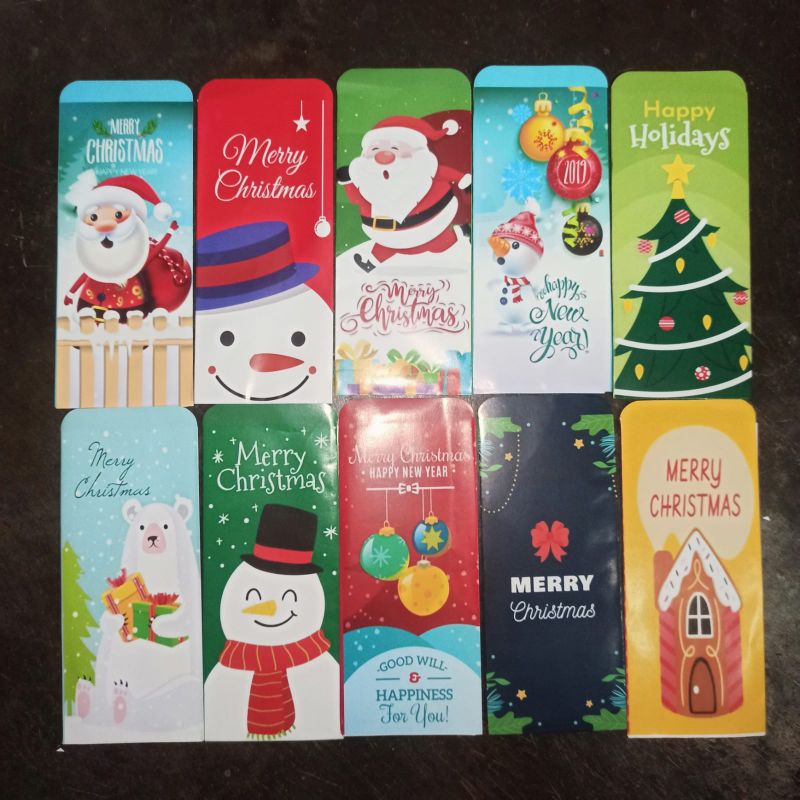 

Amplop Natal/Amplop Christmas Ukuran Jumbo Isi 10 pcs
