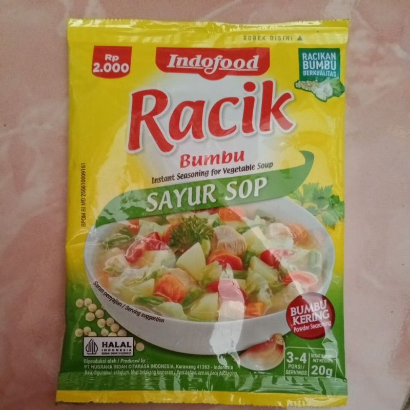 

RACIK BUMBU SAYUR SOP 20g