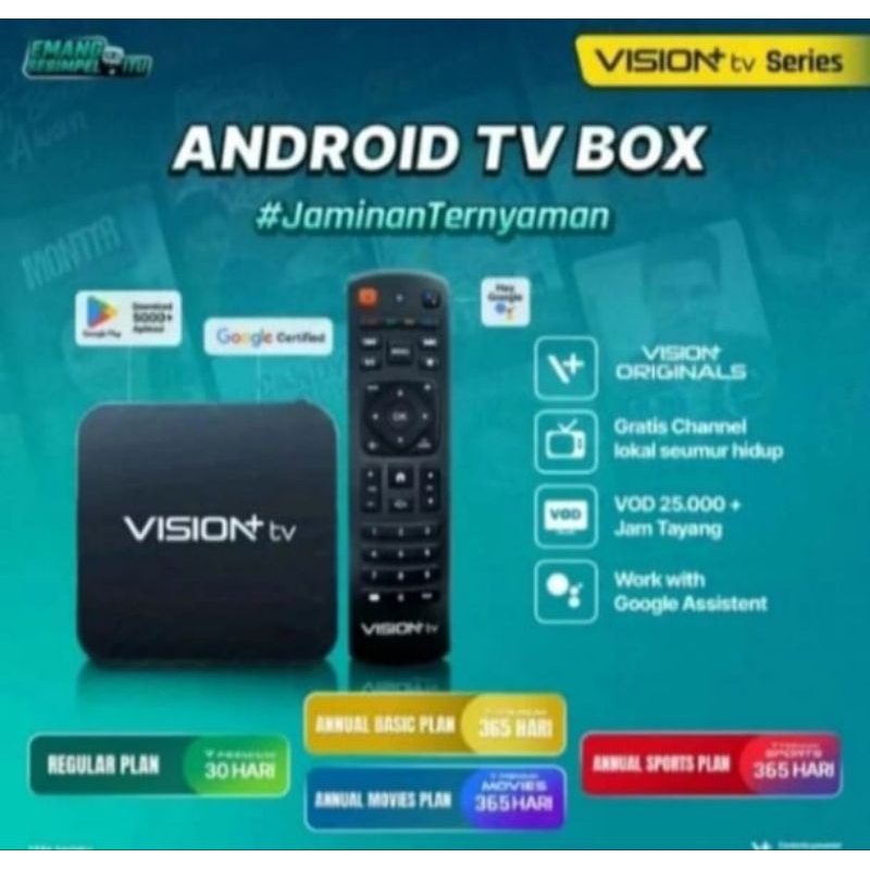 #MNC PLAYBOX TV #MNC VISION+ TV #ANDROID BOX TV
