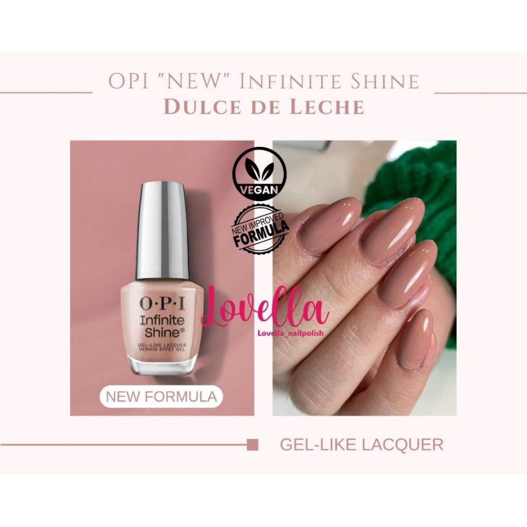 OPI New Infinite Shine Dulce de Leche - Vegan Nail Polish / Kutek Vegan (OPI Original / OPI Nail Pol
